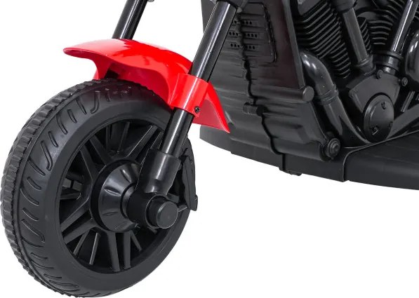 Elektrická motorka STAR červená