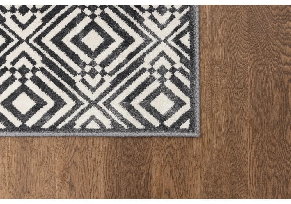 Tmavosivý koberec 133x190 cm Soft – FD