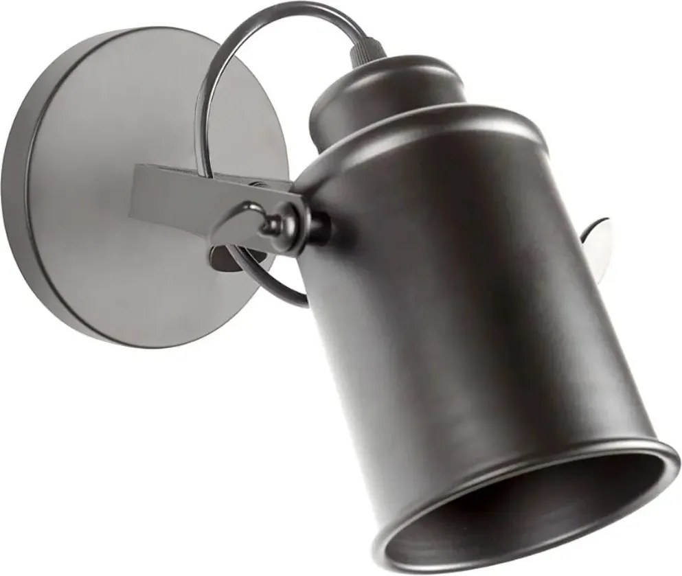 Toolight - Reflektor nástenné svietidlo E27 APP486-1C, čierna, OSW-00597