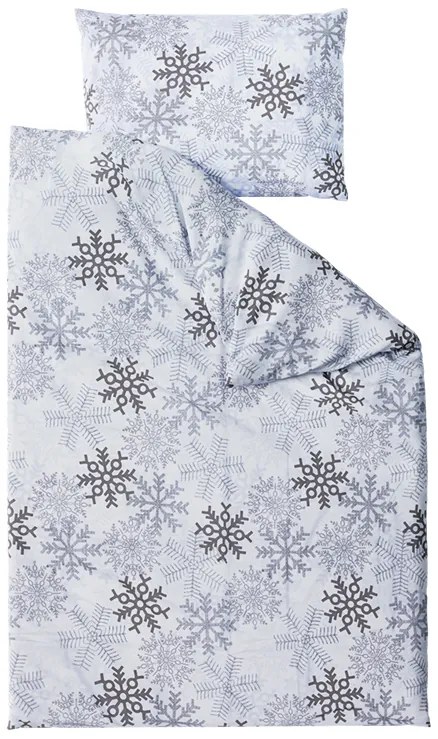 Bavlnené obliečky SNOWFLAKES biele Rozmer obliečky: 70 x 90 cm | 140 x 200 cm