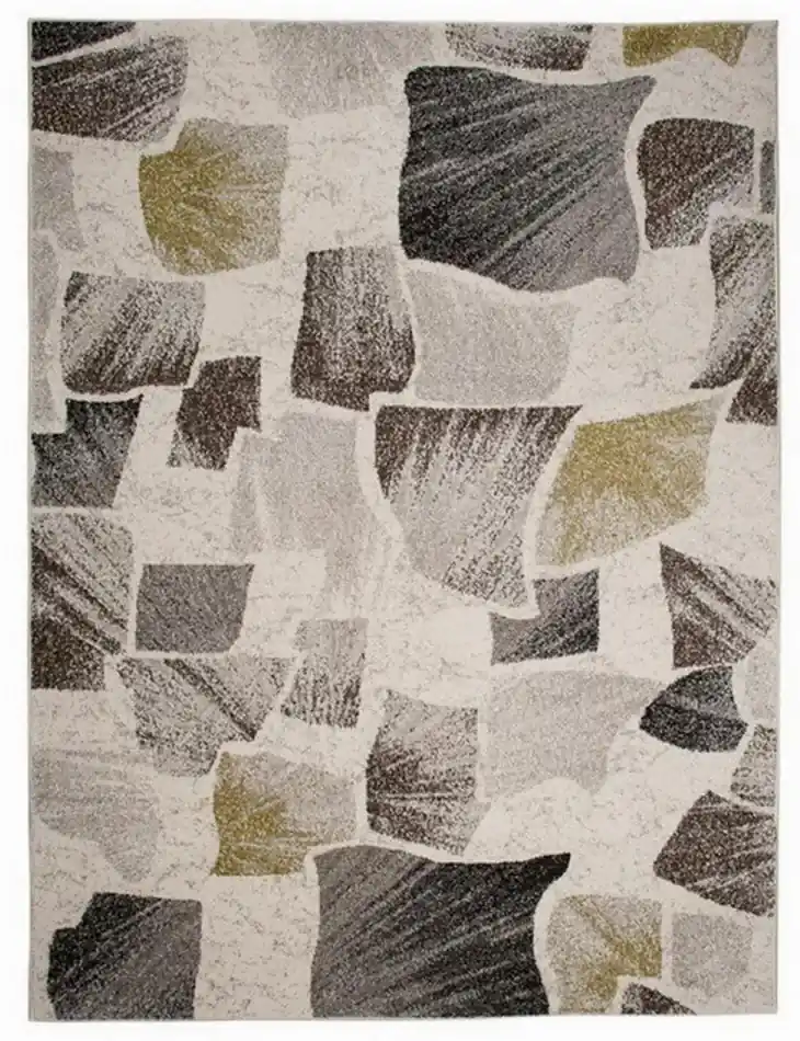 Kusový koberec Obrazce sivý 80x150cm | Biano