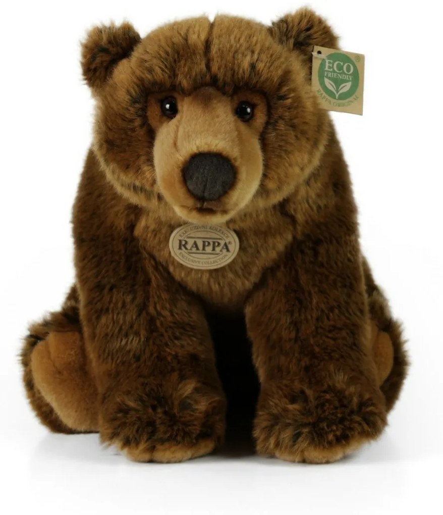 Rappa Plyšový medveď, 40 cm ECO-FRIENDLY
