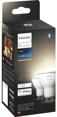 LED žiarovka Philips HUE 8719514340145 GU10 5,2 W 400lm 2700K stmievateľná 2ks - kompatibilná so SMART HOME by hornbach