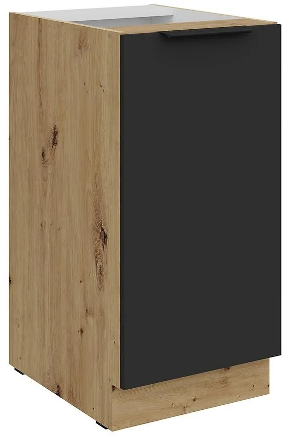 Kuchynská skrinka Aria-Bl/Ar Anti Fingerprint 40d 1f Bb