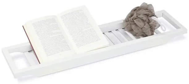 Polica do vane bambusová biela, 65 x 15cm, RD0927