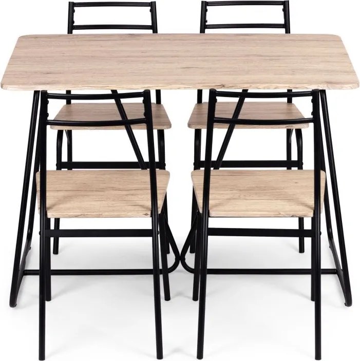 Sada nábytku do jedálne, kuchyne, stôl, 4 stoličky PARIS