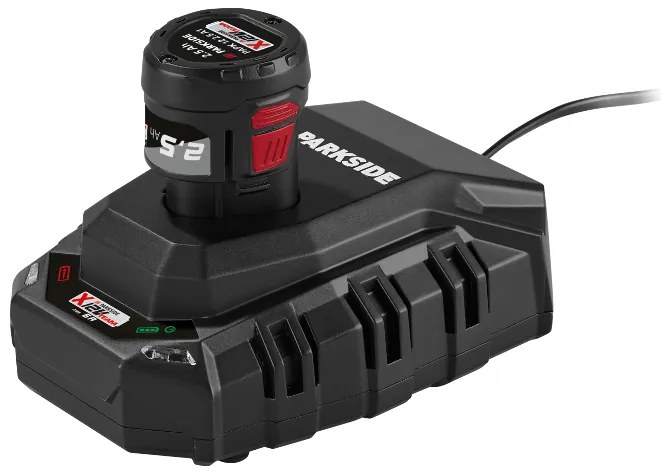 Parkside Performance® Aku vŕtací skrutkovač Pbspa 12 E4 + Akumulátor 12 V/2,5 Ah Papk 12 2.5 B1 + Nabíjačka 6 A Plgk 12 6.0 B1 (800011905)