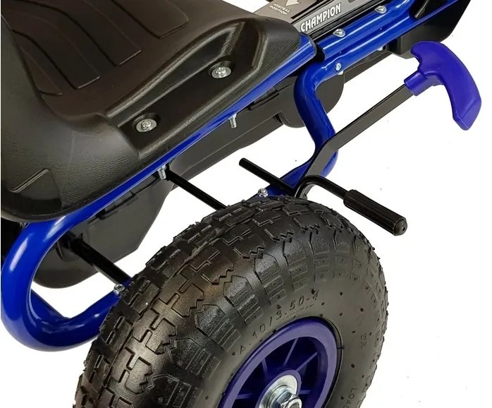LEAN TOYS Šľapacia kára A-18 modrá - 2023