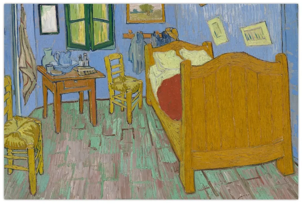 Obraz - Vincent van Gogh, The Bedroom, reprodukcia (90x60 cm)