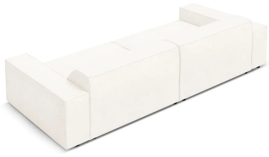 Béžová pohovka z textílie bouclé 244 cm Jodie – Micadoni Home