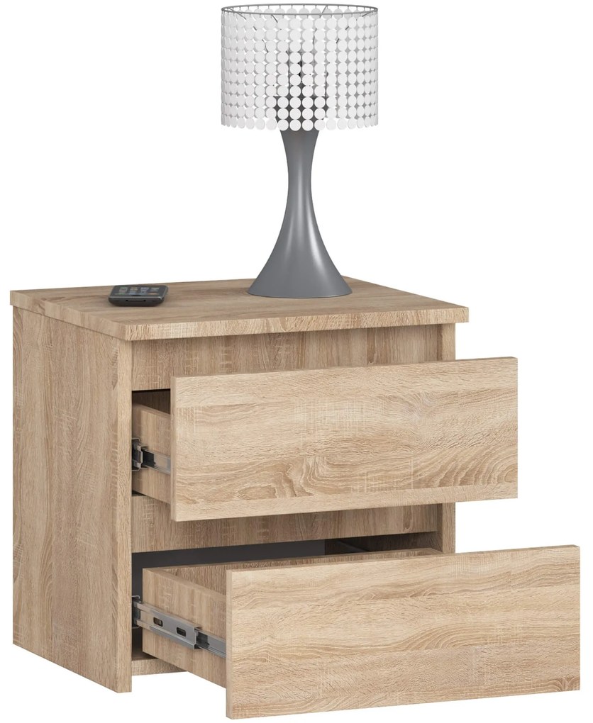 Nočný stolík CL2 40 cm dub sonoma