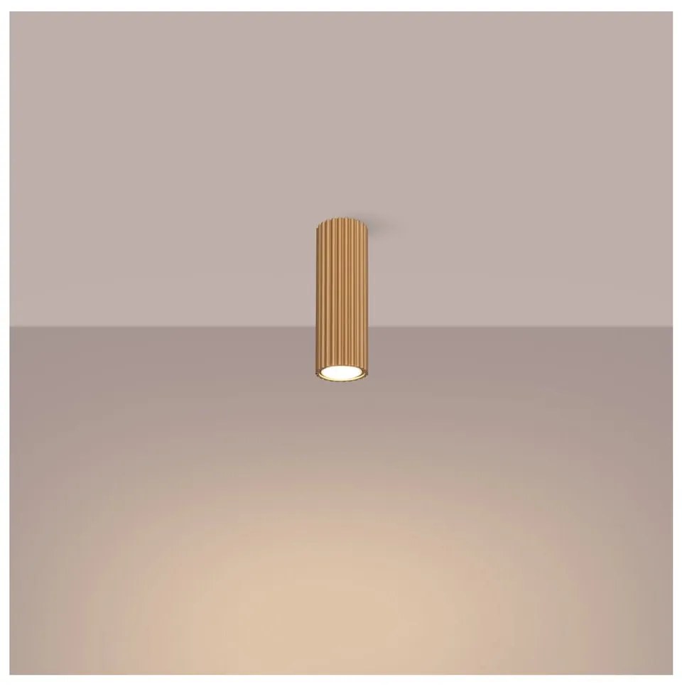 Bodové svietidlo v zlatej farbe Gleam – Sollux