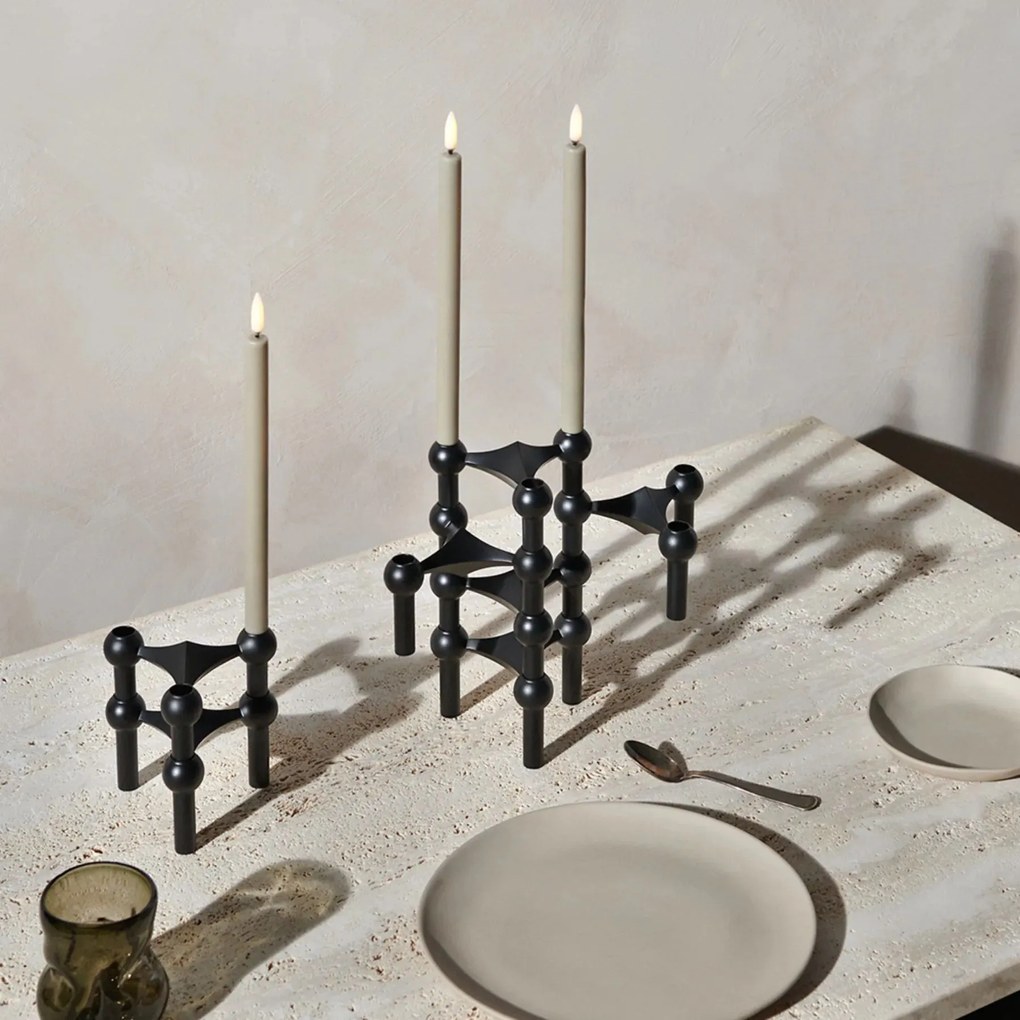 Stoff Nagel Voskové LED sviečky Sand – set 2 ks