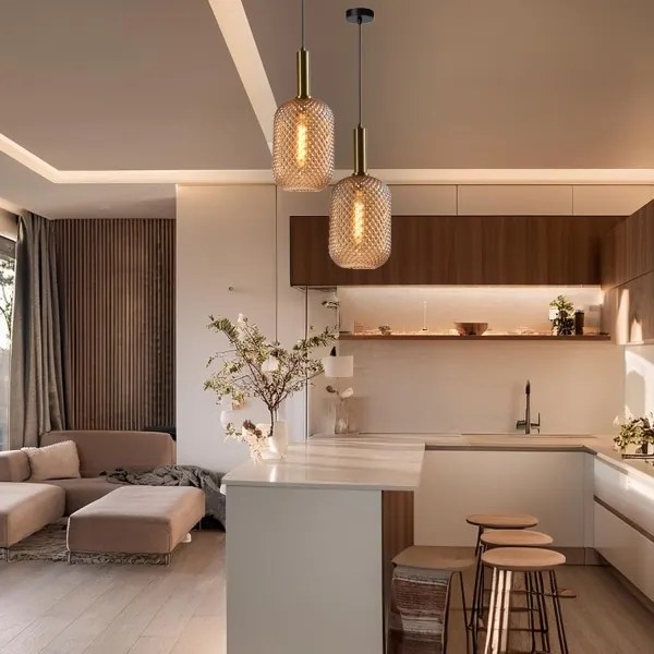 ONLI - Závesné svietidlo PIGNA na kábli 1xE27/15W/230V