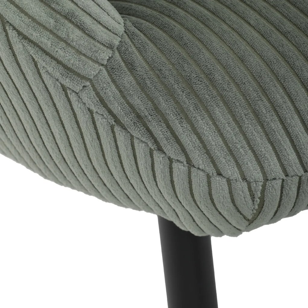 Relaxačné kreslo s podnožkou L7285 GRN6, zelené