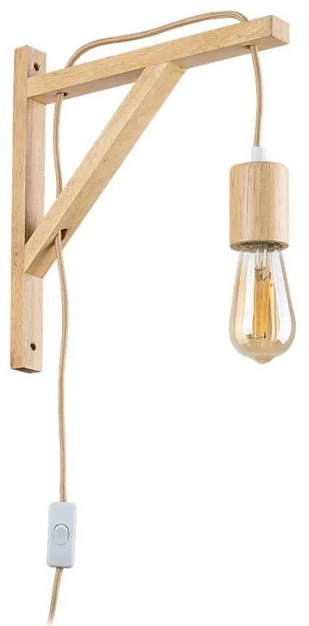 Rabalux 71028 - Nástenná lampa UBUL 1xE27/60W/230V buk