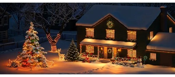 Govee - LED RGBICW Vonkajšia vianočná reťaz 2700-6500K 20m Wi-Fi Matter IP66