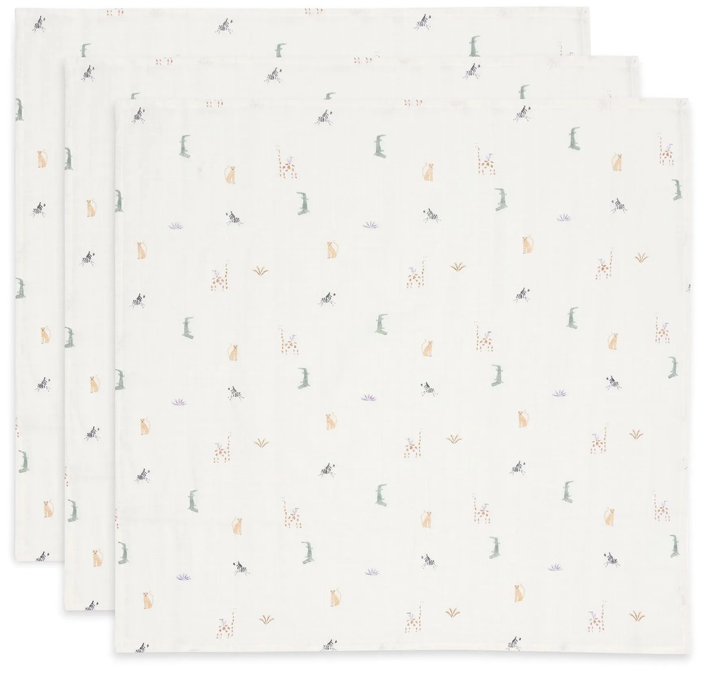 Plienky 3 ks 70x70 cm Jungle Jambo