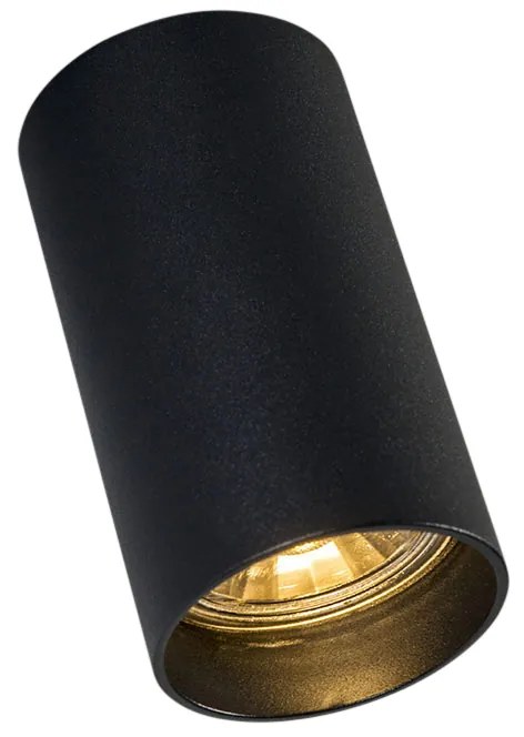 Inteligentný moderný reflektor čierny vrátane WiFi GU10 - Tuba