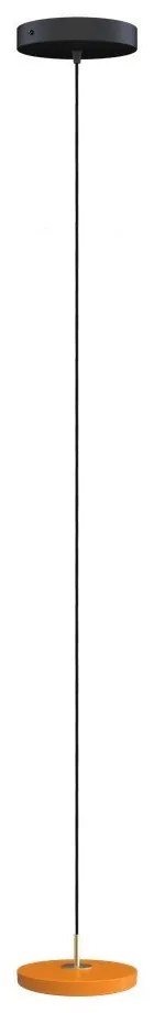 Oranžové LED závesné svietidlo s kovovým tienidlom ø 15 cm Asteria Micro – UMAGE