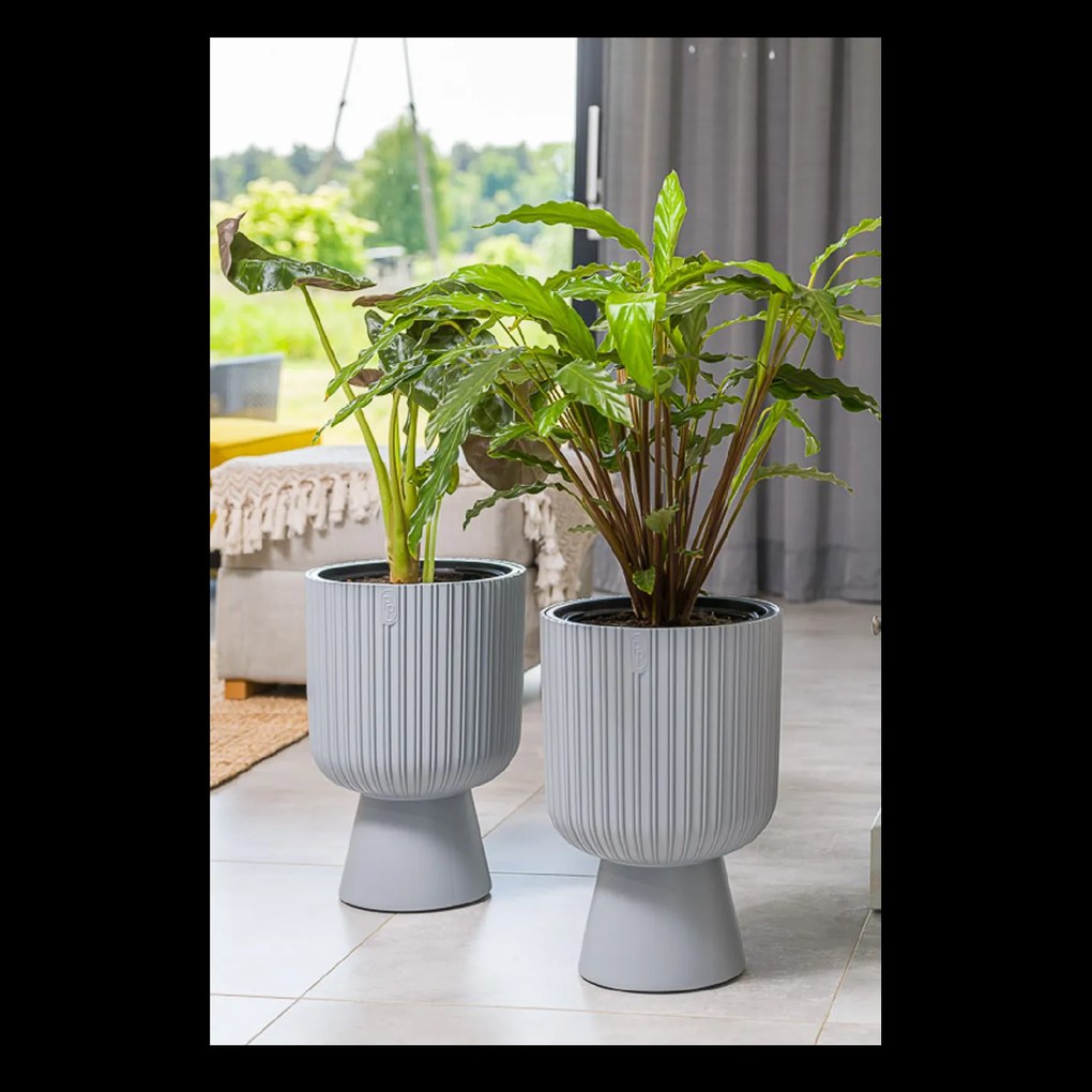 Kvetináč Keli Mika 400 mm platina*7729