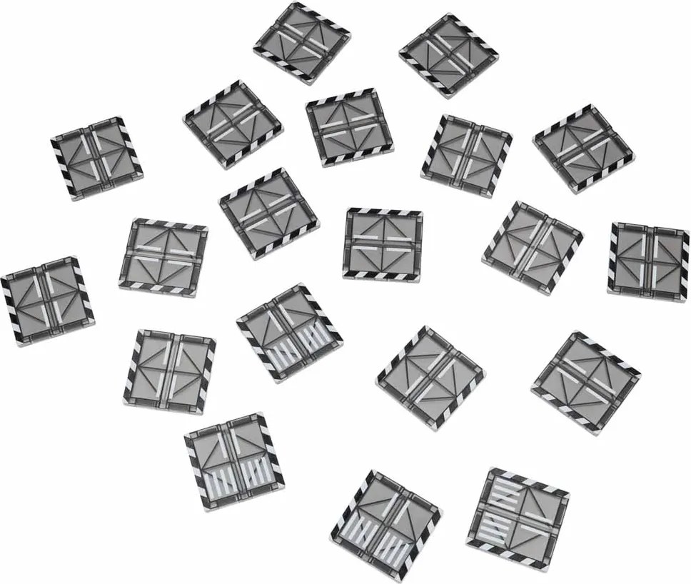 KIK 3D magnetická stavebnica Hasiči – 2 autá, 92 dielov