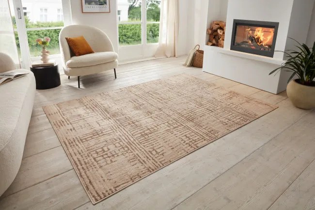 Koberec Hanse Home Terrain Sole krémový / hnedý