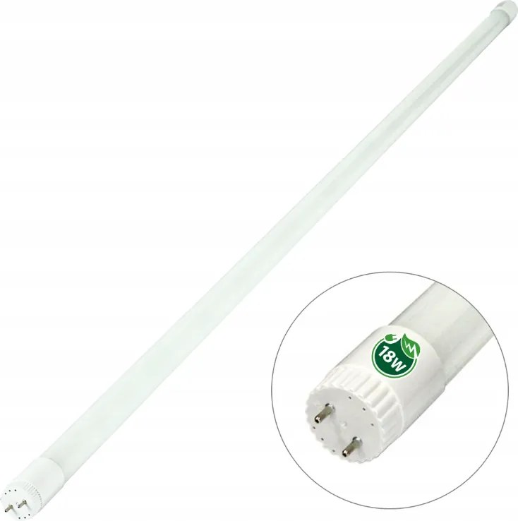 Sada 4x hermetické LED svietidlo 120 cm - lampa + LED trubice, garážová sada