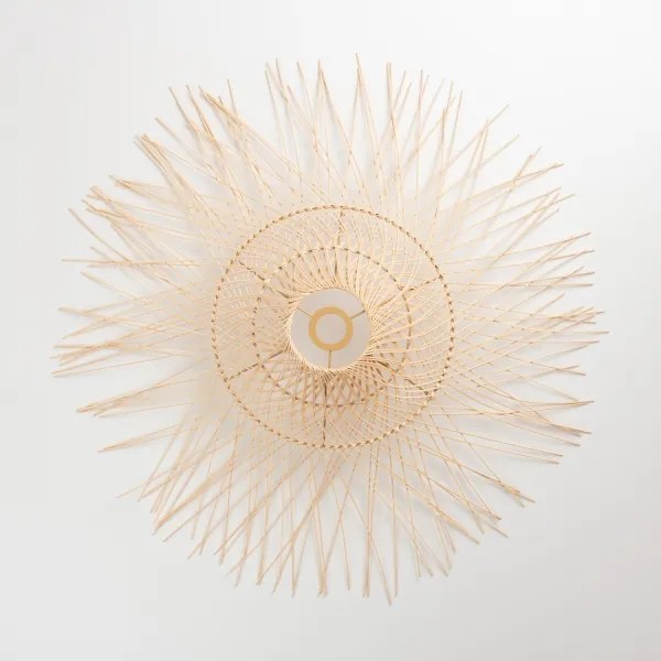 Brilagi - LED luster na lanku CERIA BOHO 1xE27/40W/230V pr. 100 cm bambus