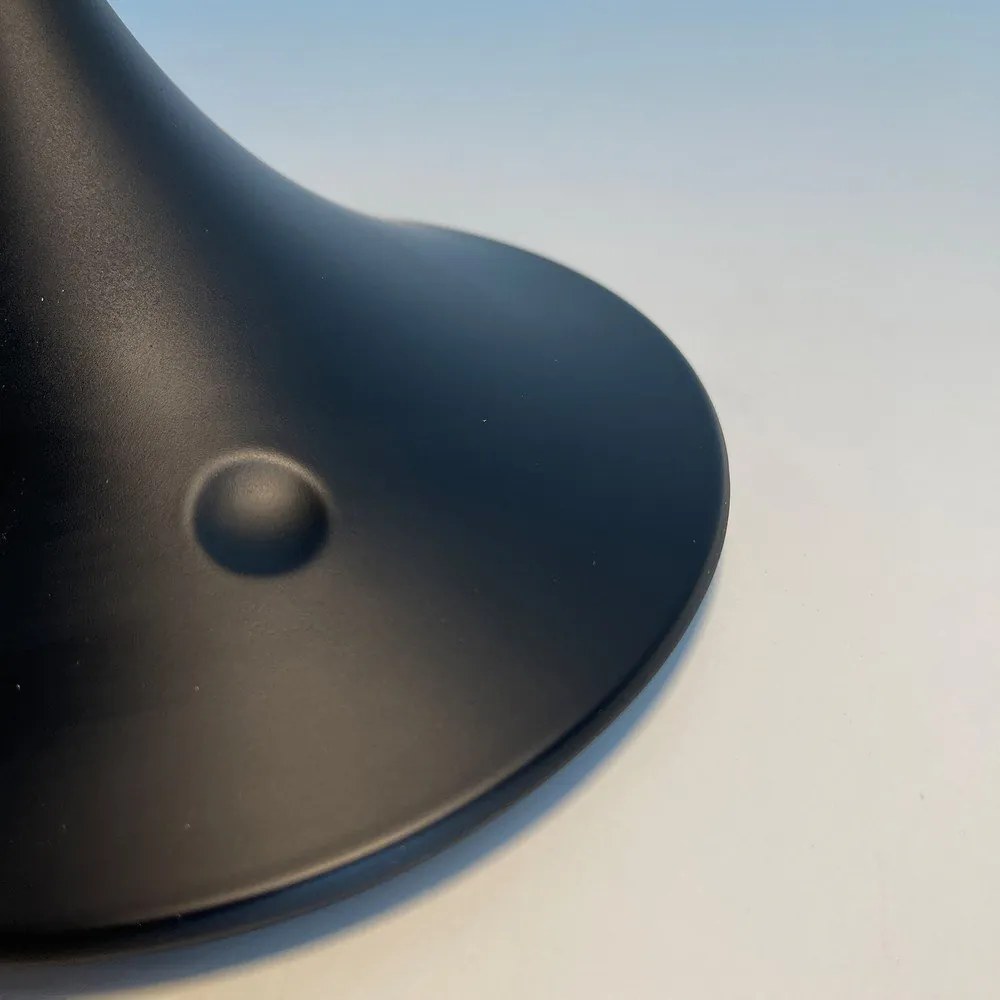 Čierna LED stmievateľná stolová lampa (výška 37,5 cm) Nil – Fischer & Honsel