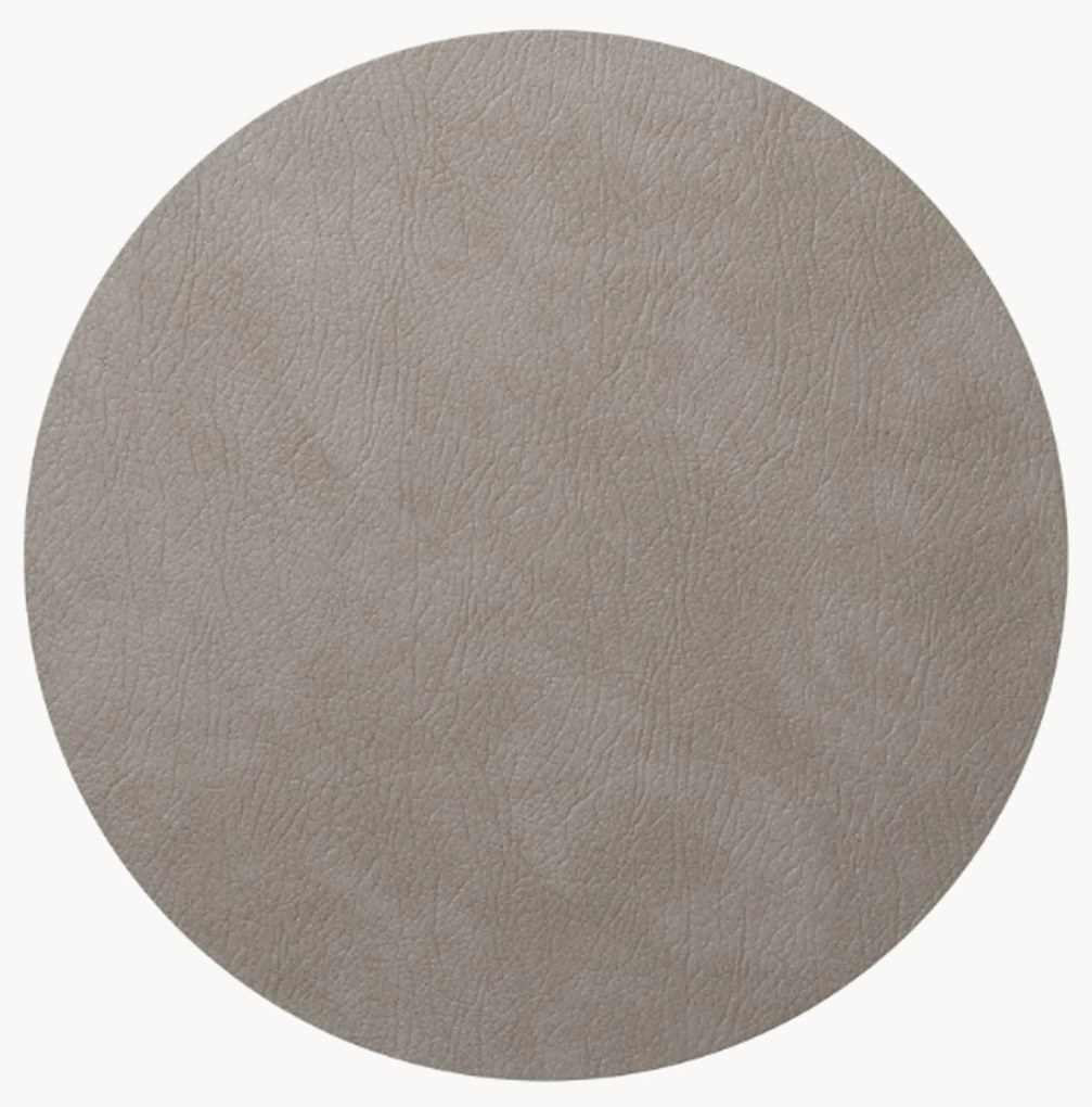 Kožené okrúhle prestieranie Hot