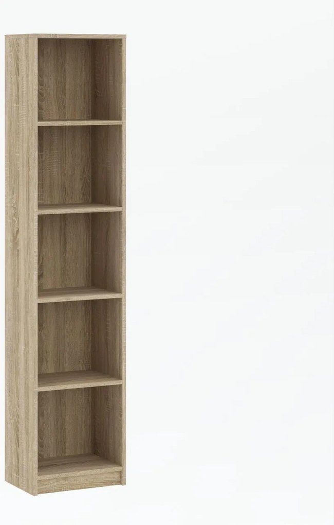 Vintino Regál DERIUS – dub sonoma-40cm