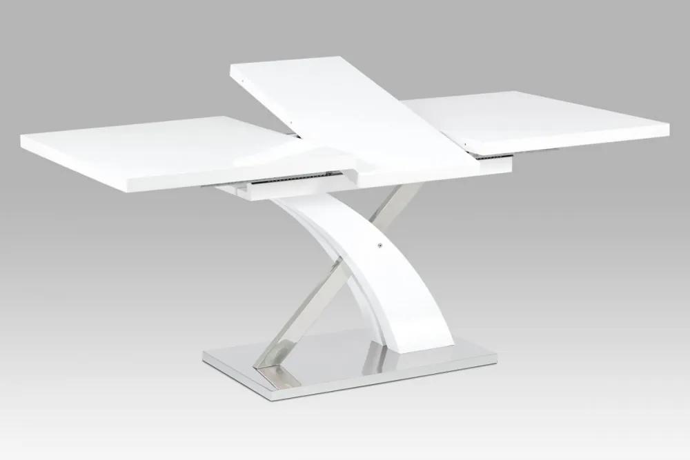 Rozkladací jedálenský stôl HT-999 Autronic Biela | BIANO