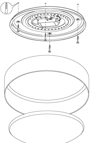 Eglo 96539 - LED Stmievateľné stropné svietidlo PALOMARO 1 1xLED/18W/230V