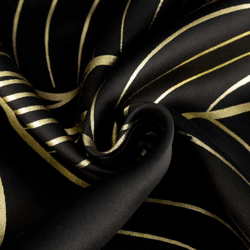 ZÁVES NA KRÚŽKOCH KIARA 140X250 CM VZOROVANÁ