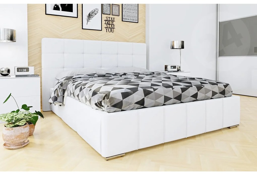 Posteľ s priestorom Kalypso, Rozmer postele: 140x200, Dostupné poťahy: KS 2660