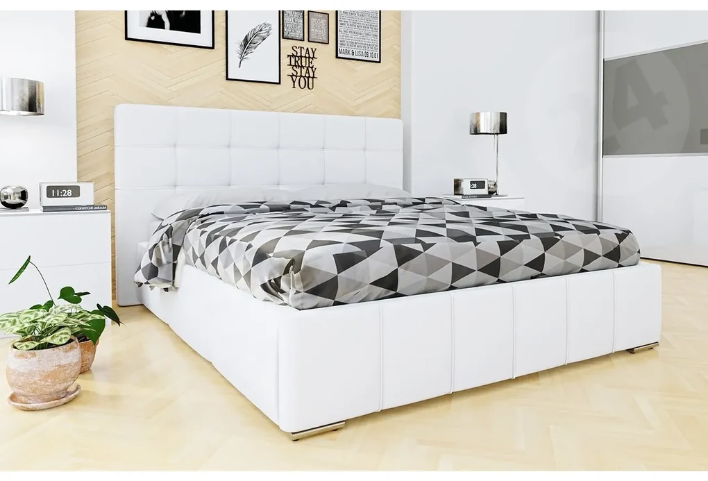 Posteľ s priestorom Kalypso, Rozmer postele: 160x200, Dostupné poťahy: KS 2660