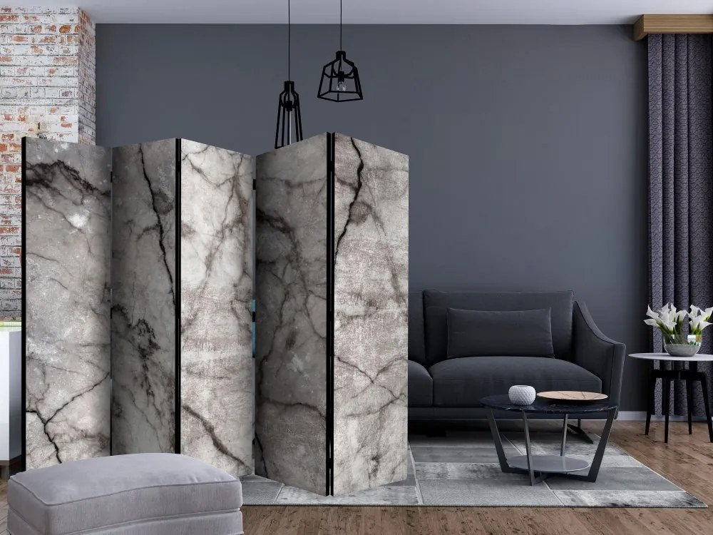 Artgeist Paraván - Grey Marble II [Room Dividers]