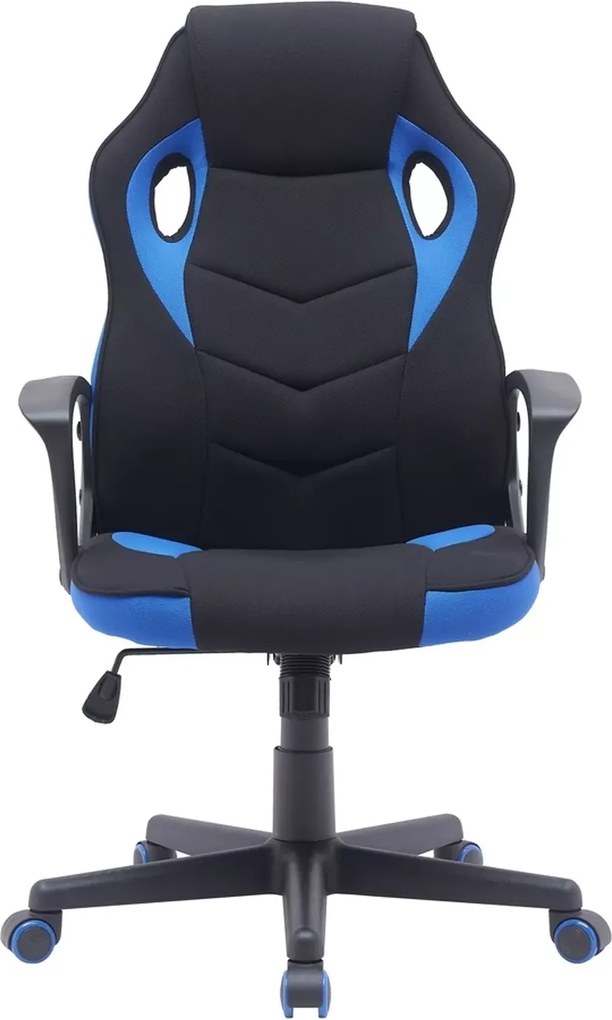 SI Otočná stolička Dakar čierna - modrá