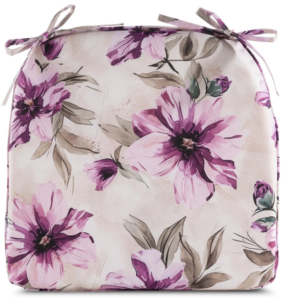 ZÁHRADNÝ VODEODOLNÝ PODSEDÁK NA STOLIČKU GARDEN29C 38X40X4 CM KVETY