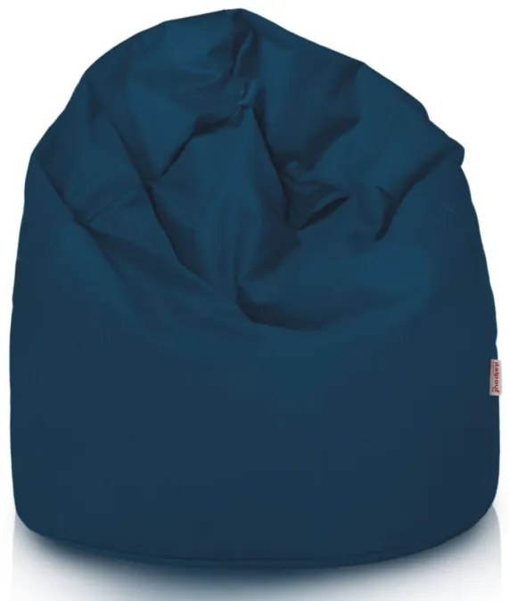 Plyšový sedací vak SAKO tmavomodrý