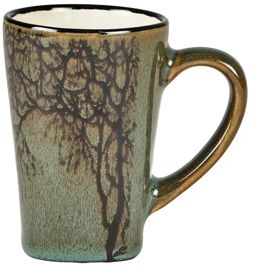 Zelené hrnčeky na espresso z kameniny v súprave 4 ks 100 ml Hela – Villa Collection