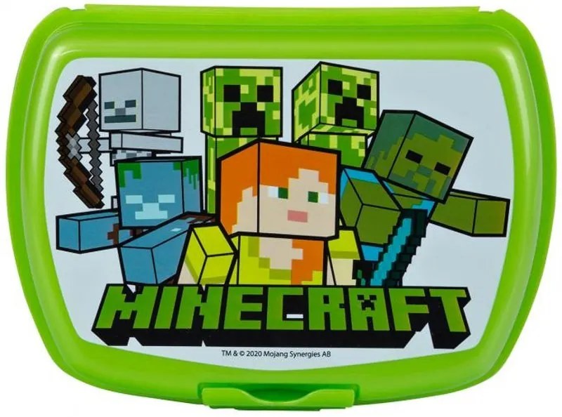 Box na desiatu Minecraft s klipsou