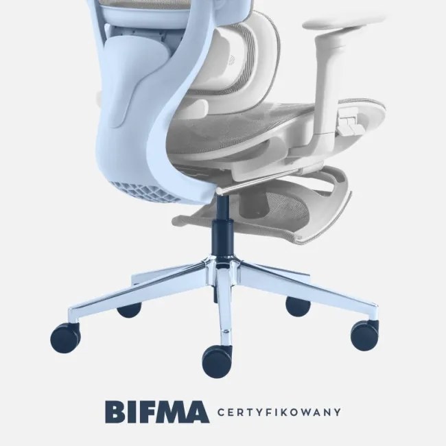 Masážne kancelárske kreslo Visioner 8.3 sivé