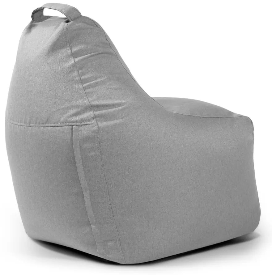 Svetlosivý sedací vak Play Amuse – SLOWDOWN