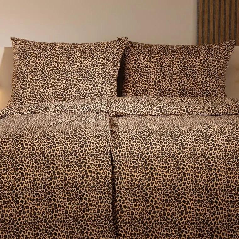 Bavlnené posteľné obliečky LEOPARDIA ELEGANCIA