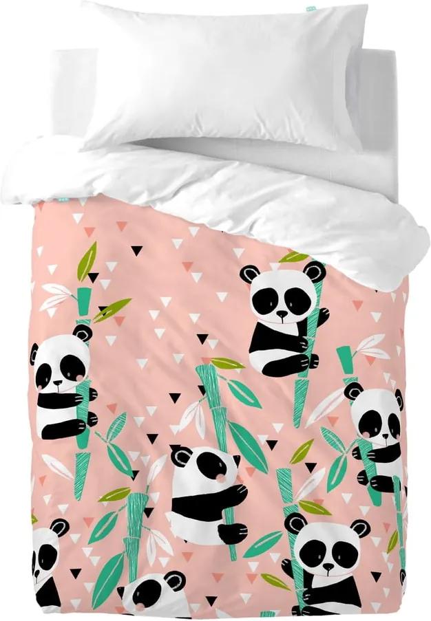 Detské bavlnené obliečky Moshi Moshi Panda Garden, 100 × 120 cm
