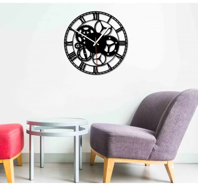 Nástenné hodiny Quartz, nalepovacie dekorácie, 3D zrkadlové nálepky Xmomo X0071-Trendy wall clock