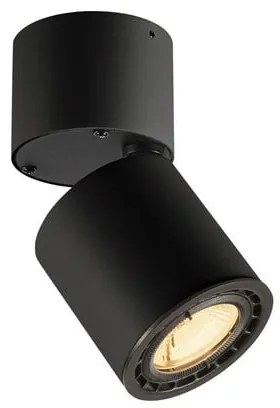 Stropné svietidlo SLV SUPROS 78 LED černé čočka 60° 116330