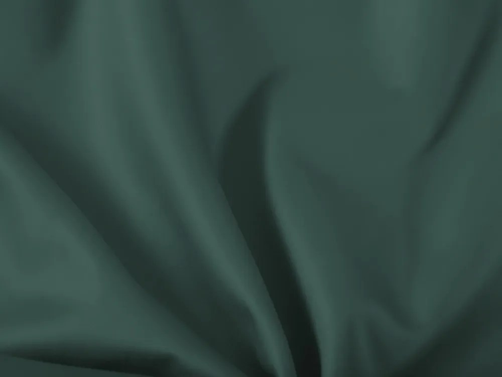 Biante Obdĺžnikový bavlněný saténový ubrus ST-018 Tmavý lesný zelený 140x200 cm